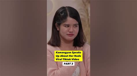Ka Mangyan Speaks Up About Her Nude Viral TikTok Video.